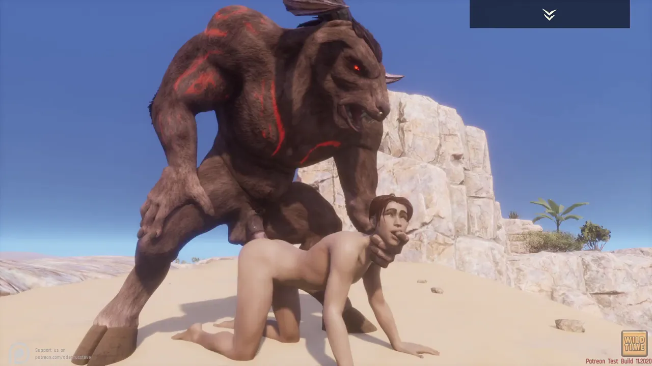 Gay bear Bull has rough bareback sex with furry muscle man Max
