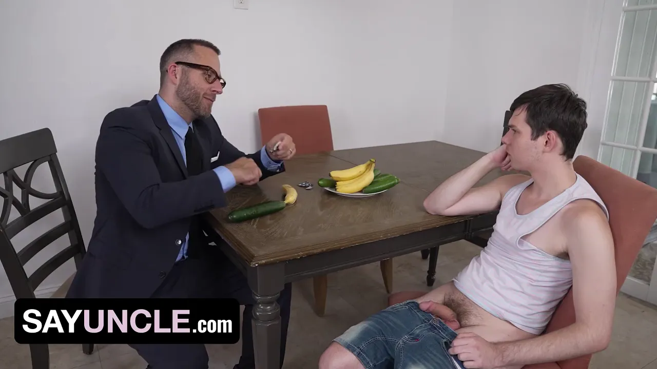 Gay twink Dakota Lovell gets taught college tricks by Latino stepdad Joel Someone