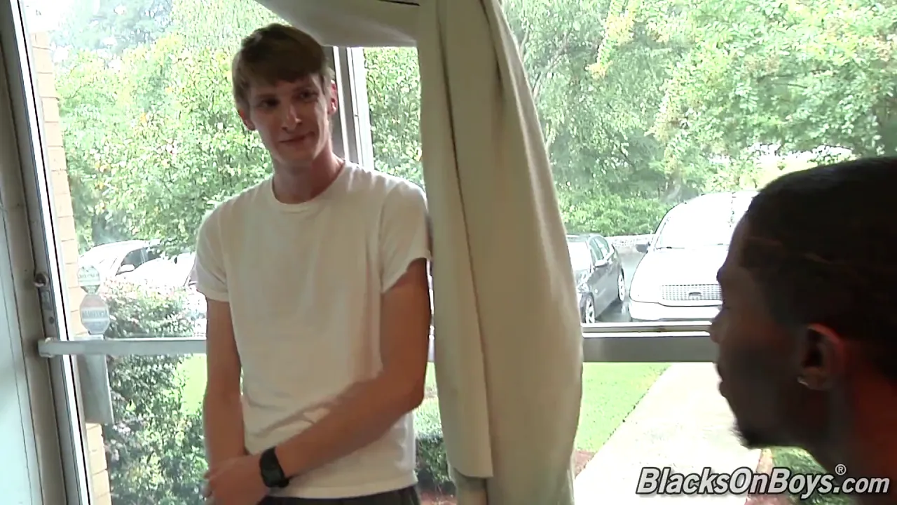 Gay Lucas Shaw fucks a black guy in the ass, then blows him