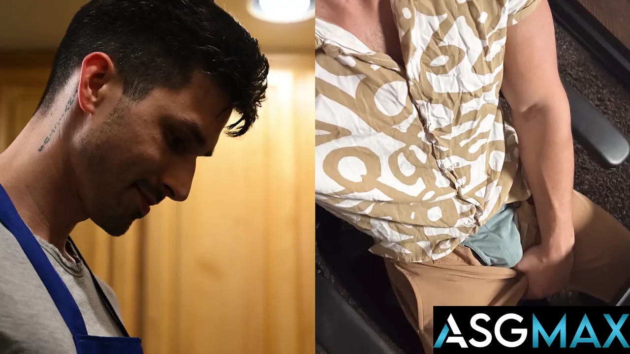 Next Door Studios: Two gay men flip fuck raw and relentless after being teased all day