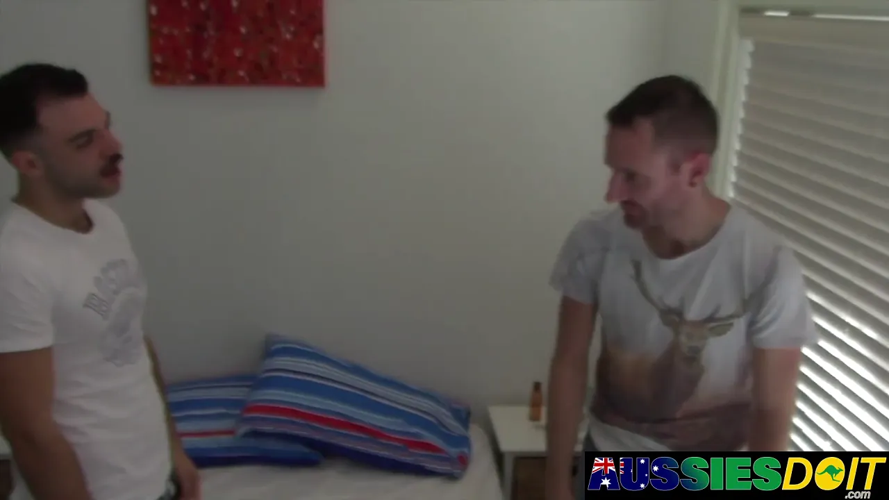 Australian mason fucks lewis hungry asshole