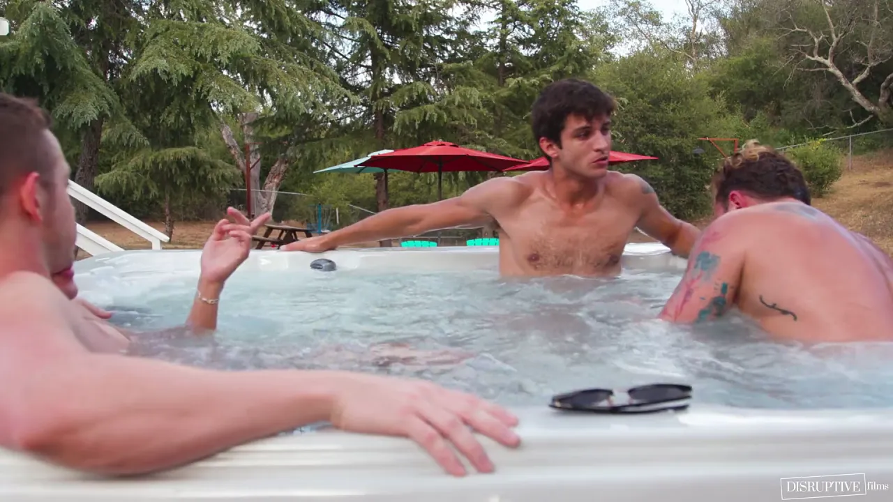 Married man tries gay sex with party guest