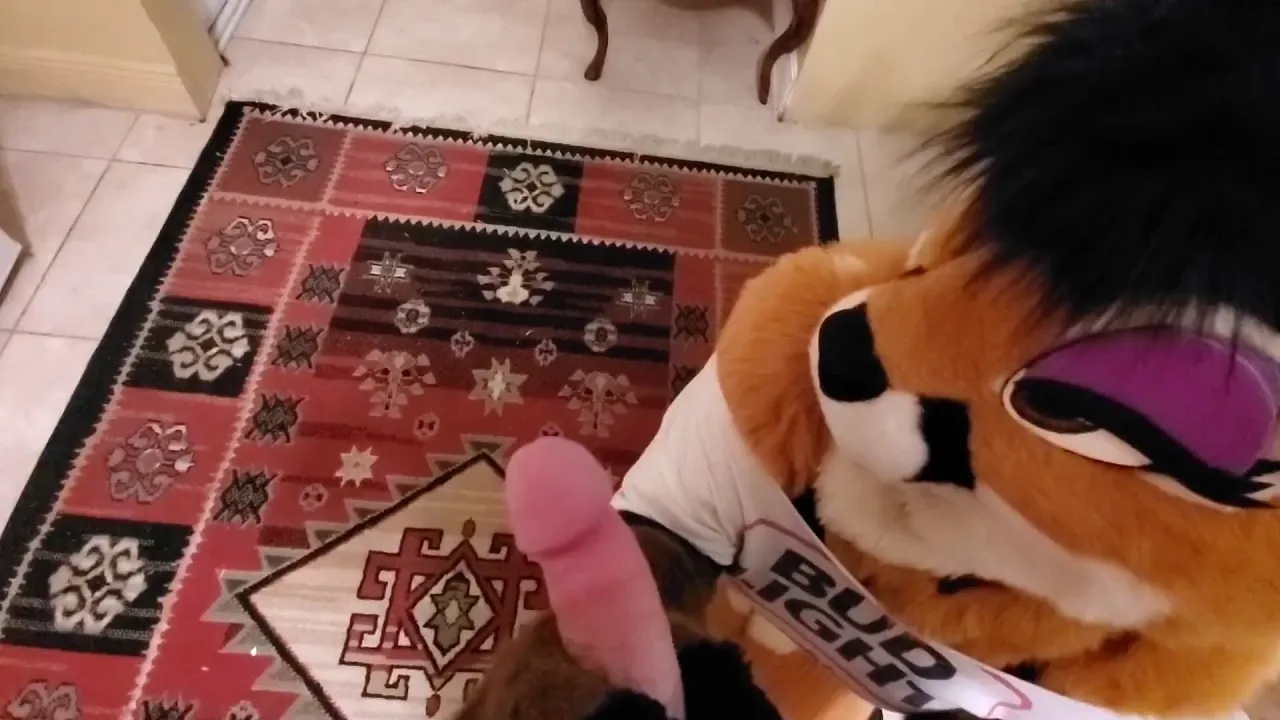 Gay furries have sex at furry convention