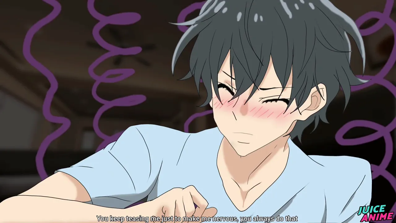Sasaki and Miyano - Cute boyfriends have bareback sex in a cartoon