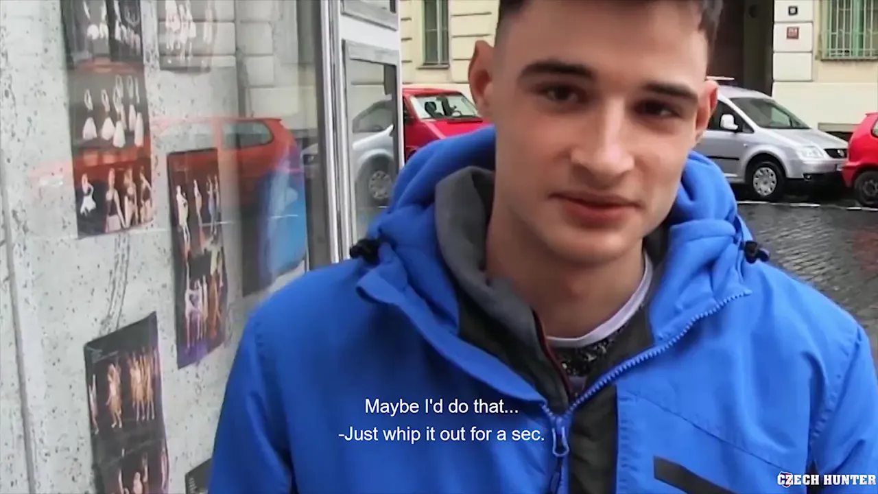 Gay amateur czech hunter gets fucked bareback in the ass for cash