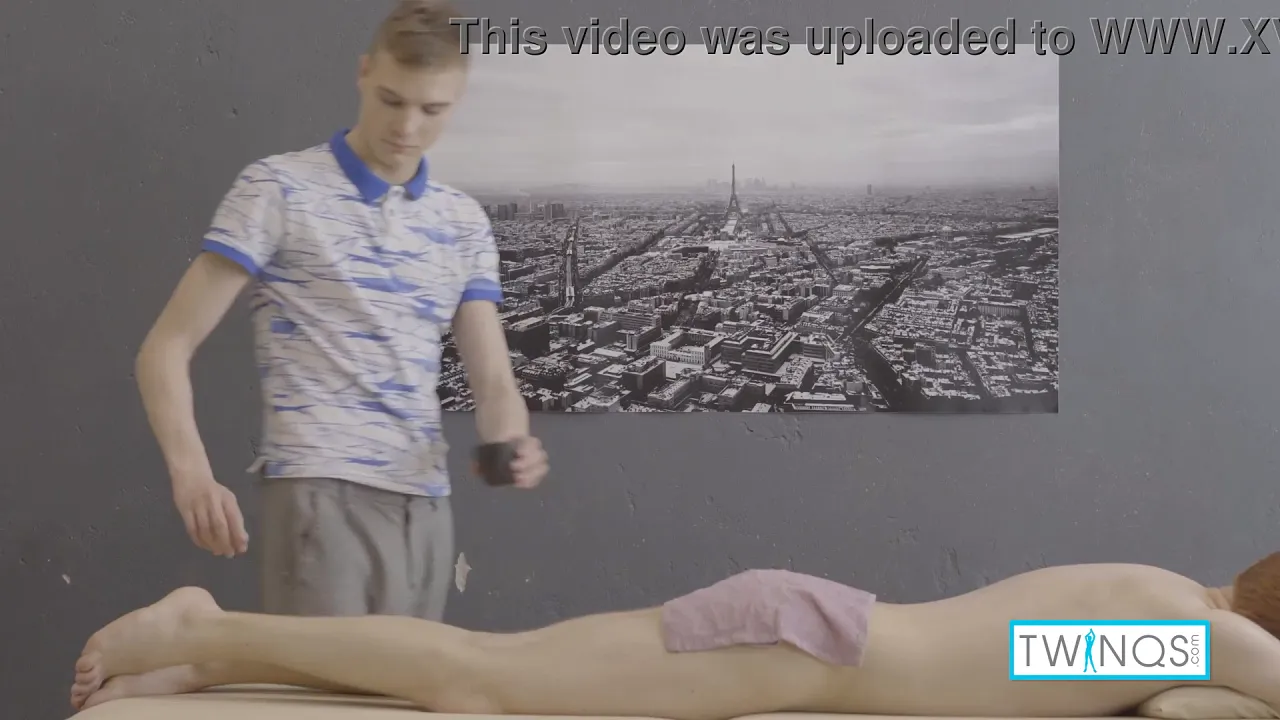Redhead twink Lucas A mounts and fucks Michael P in a gay hardcore anal fuck session