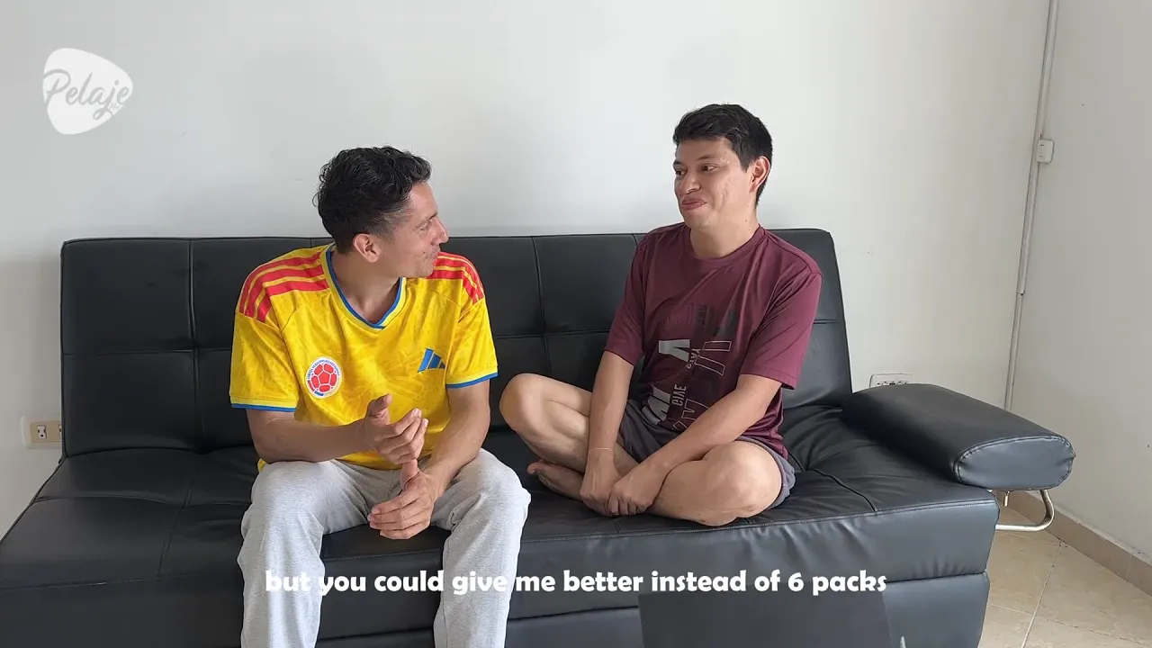 Two football friends confess their true sexuality and have bareback anal sex