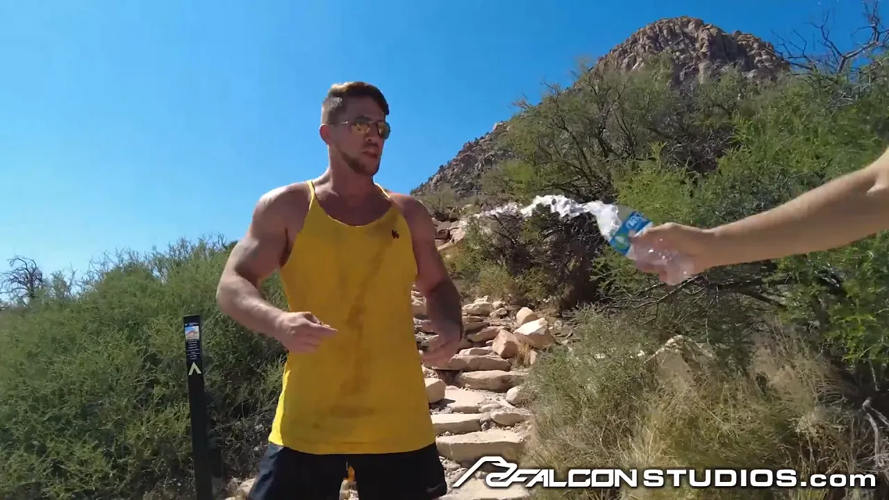 Best friends Roman Todd and Evan Knox have bareback sex