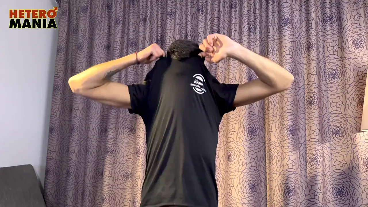 Muscular German guy masturbates with a rubber pussy