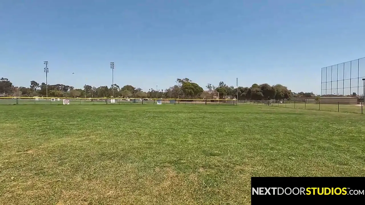 Muscular baseball player gets his big uncut cock rammed by a teammate