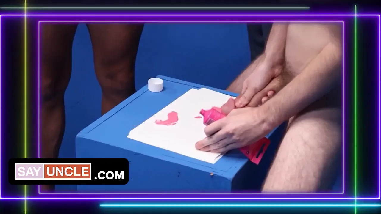Gay game show hosts Amone Bane, Dakota Lovell and Jonah Wheeler have rough sex