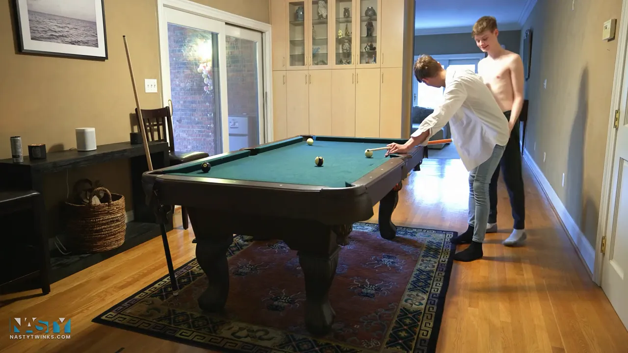 Ethan Adams and Nick Mune's bareback pool wager ends in raw fucking