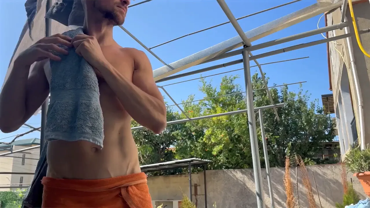Falcon Al's chubby neighbor sneaks into his window for a wild bareback fuck session