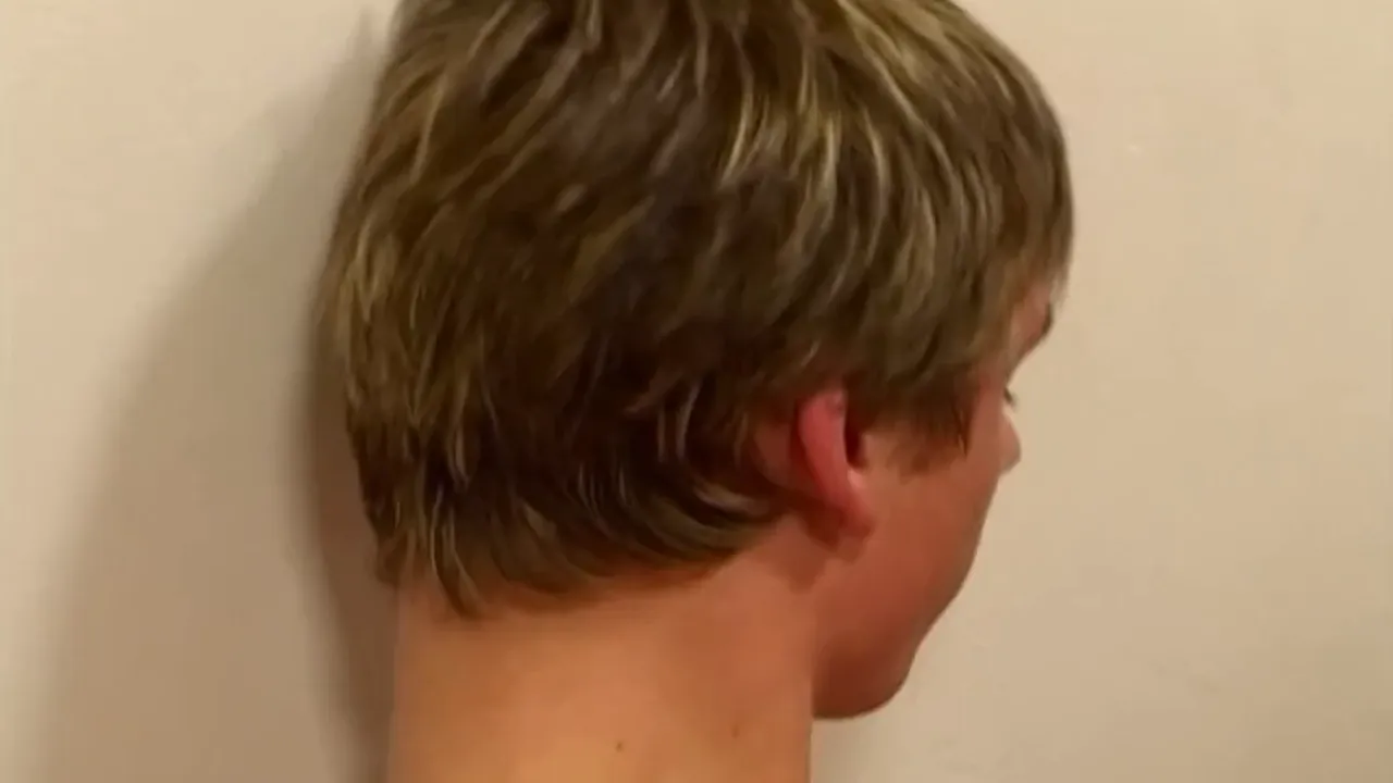 Three twinks have a bareback group sex session