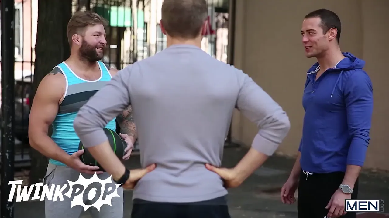 Twink Adam Bryant gets his ass pounded by jock Brendan Phillips