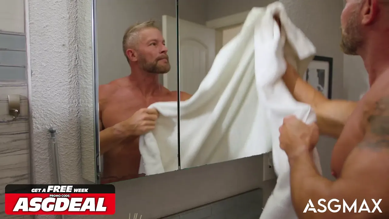 Muscle daddy Jay Tee questions if college jock wants bareback sex