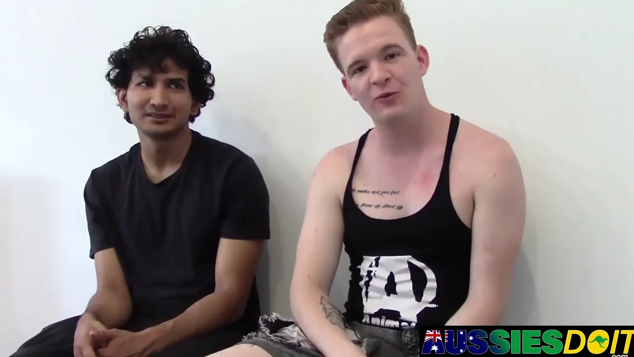 Aussie gay boys Jaden and Jay give each other blowjobs