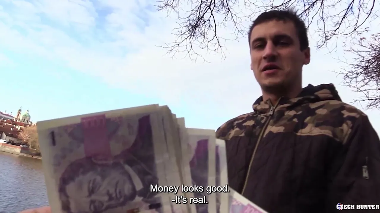 Straight guy agrees to suck cock for money in bareback gay video