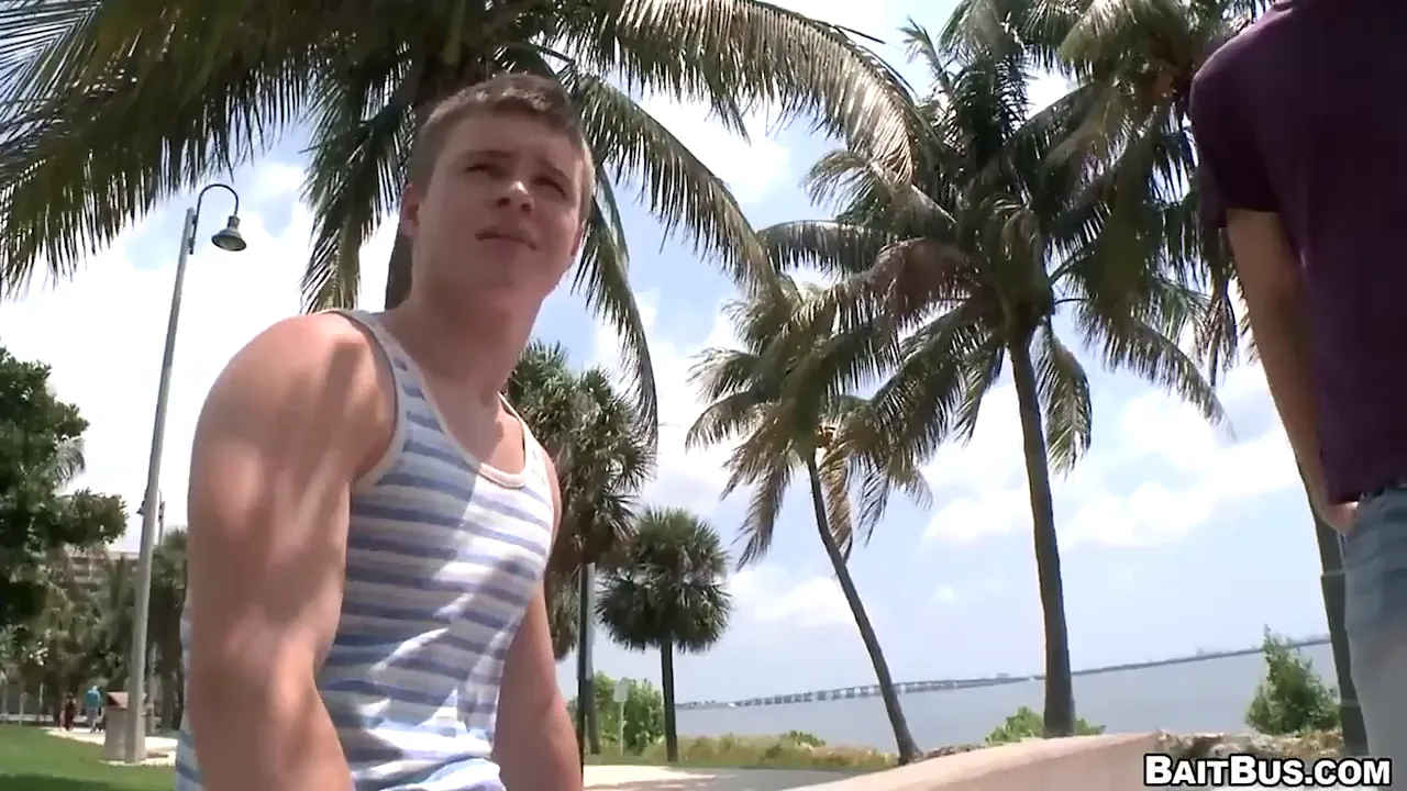 BAITBUS - hunk straight guy blake savage gets his virgin ass fucked hard by koda cummings