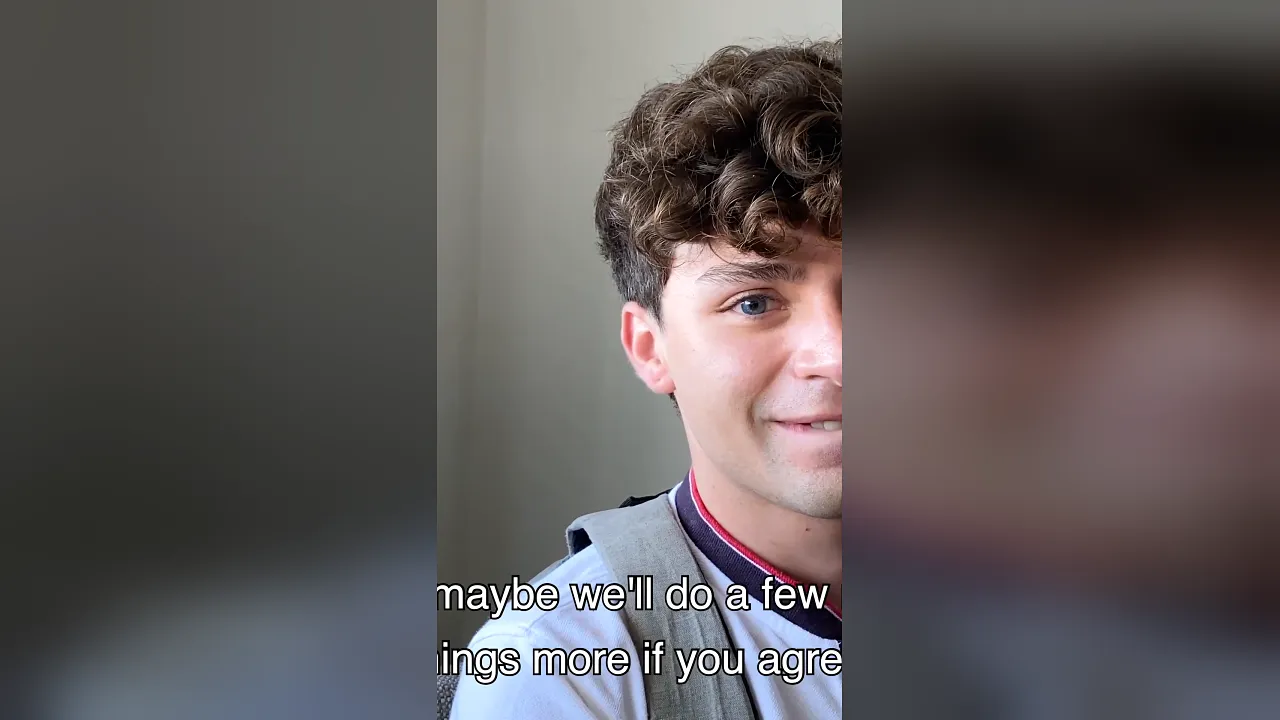 Gay twinks Igor Lucios and Joe Dave have bareback sex in a reality POV video