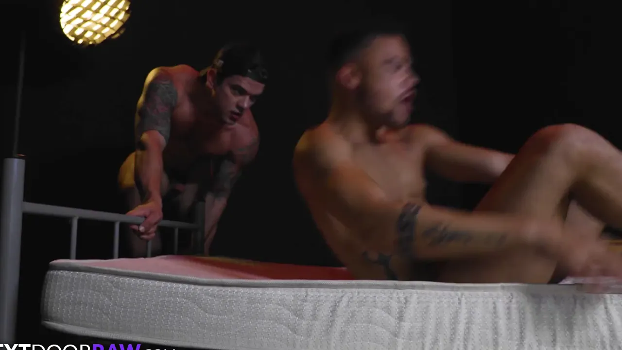 Beaux Banks has his wildest sexual fantasy come true with a bareback muscle jock