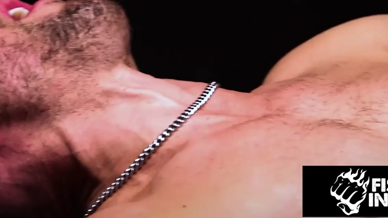 Gay man Adam Banks has his perfect bubble butt fucked by Leather Daddy Kev's fuck machine