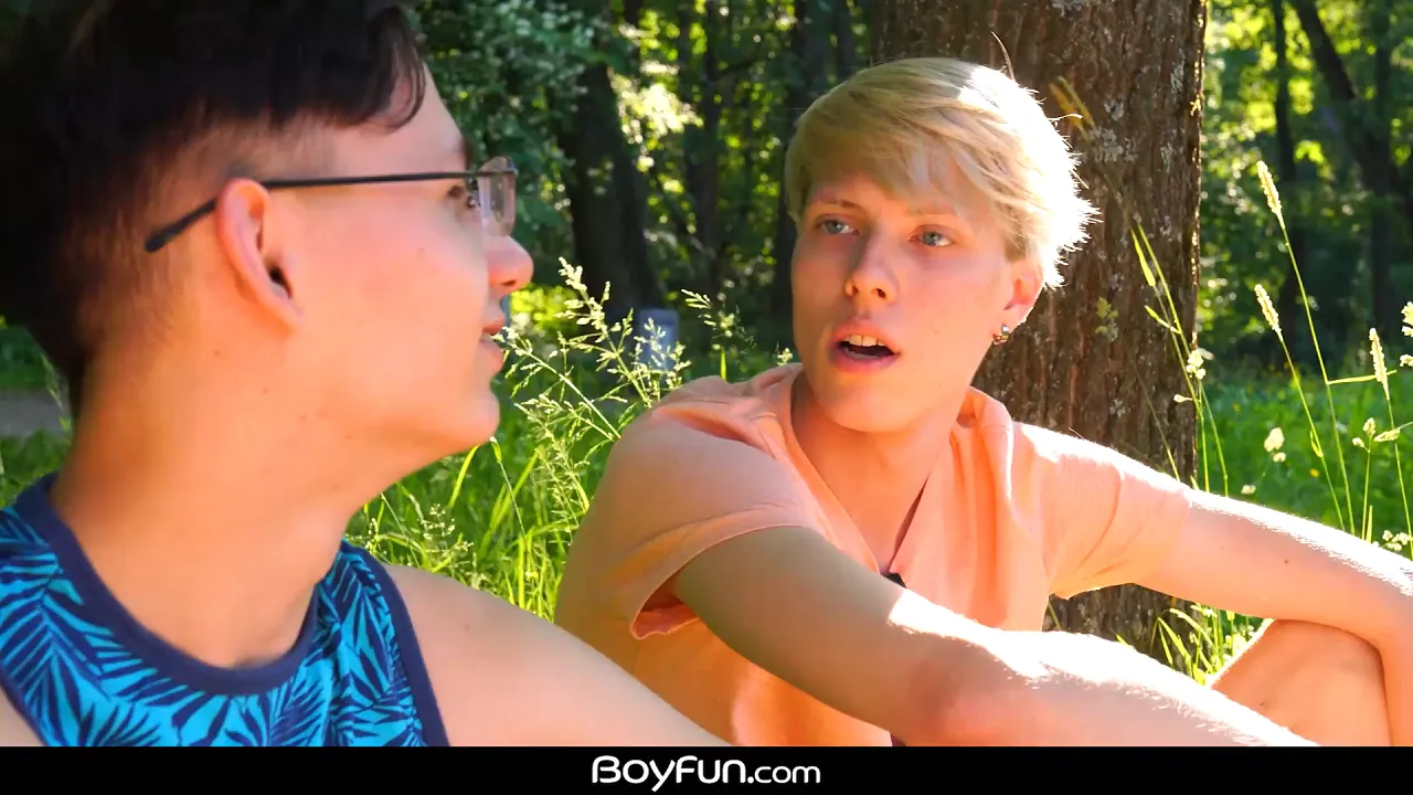 Russian bareback twink threeway with angel abell, milo zayd and rimi morty