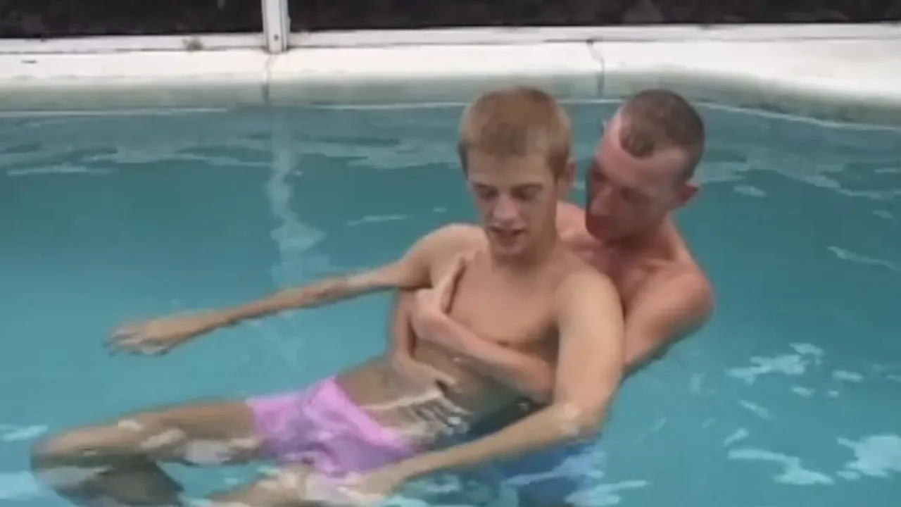 Young gay twink has first-time anal sex and gets creampied