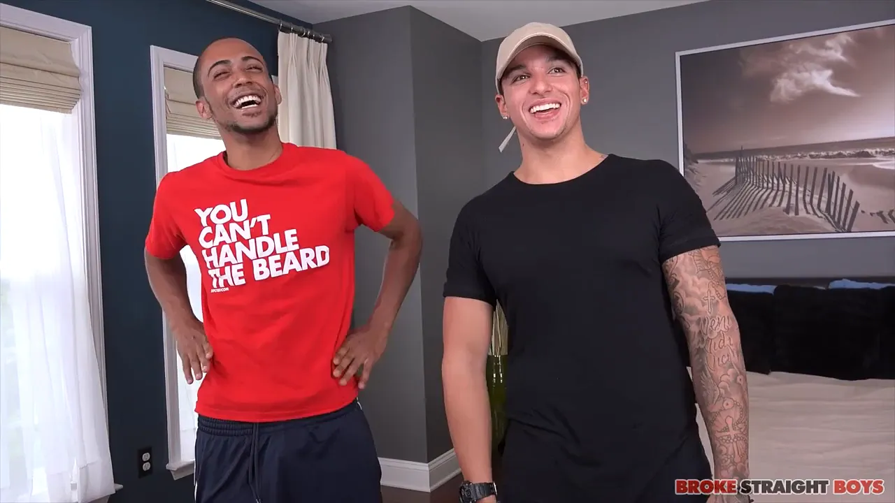Straight guy takes Antonio's big cock bareback