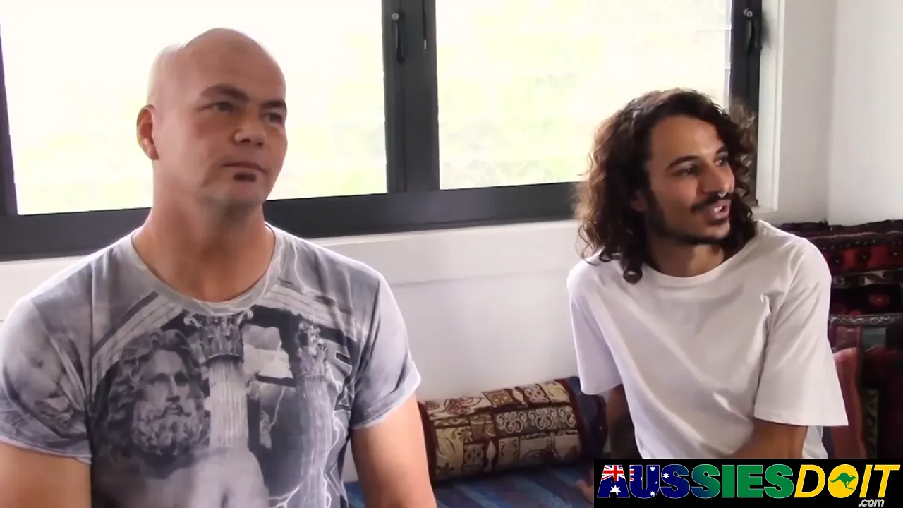 Feminine bot yanis bends over for coltons massive raw dick