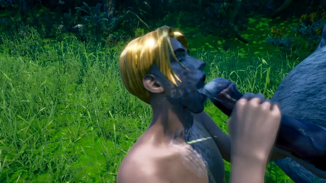 Muscular bull men have rough bareback group sex with a young boy, leaving him creampied