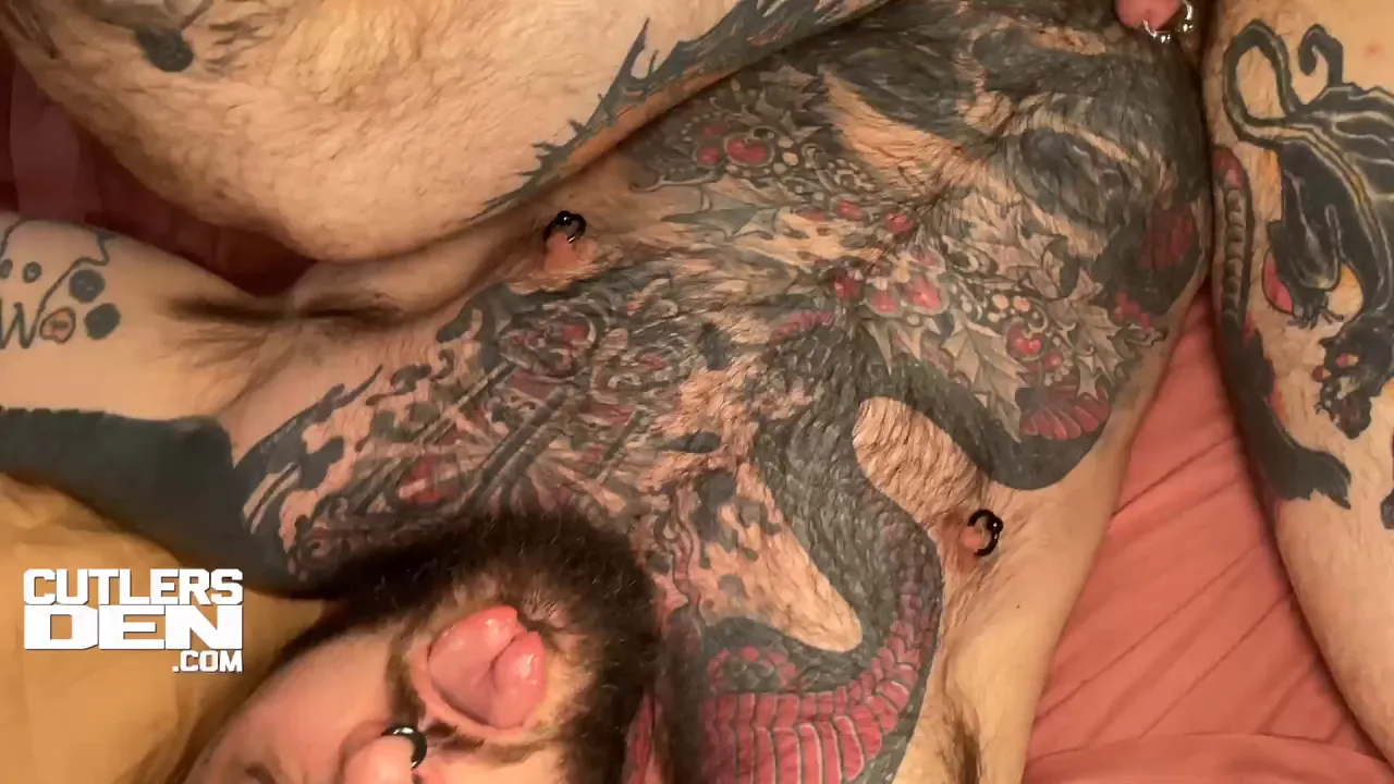 Teddy Starvos fucks Teddy Bryce's gaping hole and feeds him cum in a bareback raw scene