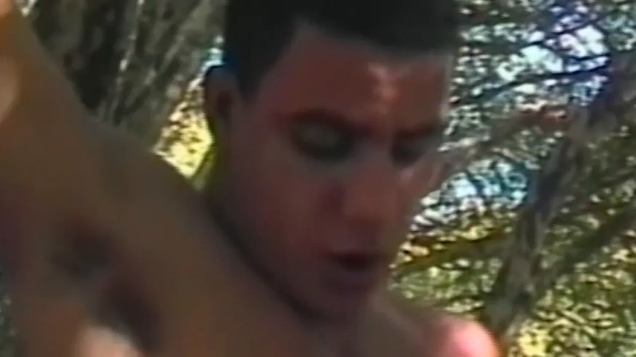 Horny Latino men fuck each other's asses and suck cocks outdoors