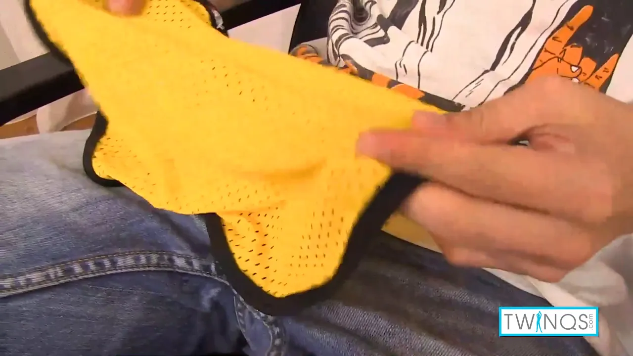 Twink Matthew M plays with his big juicy cock in underwear, then wanks to a solo cum shot