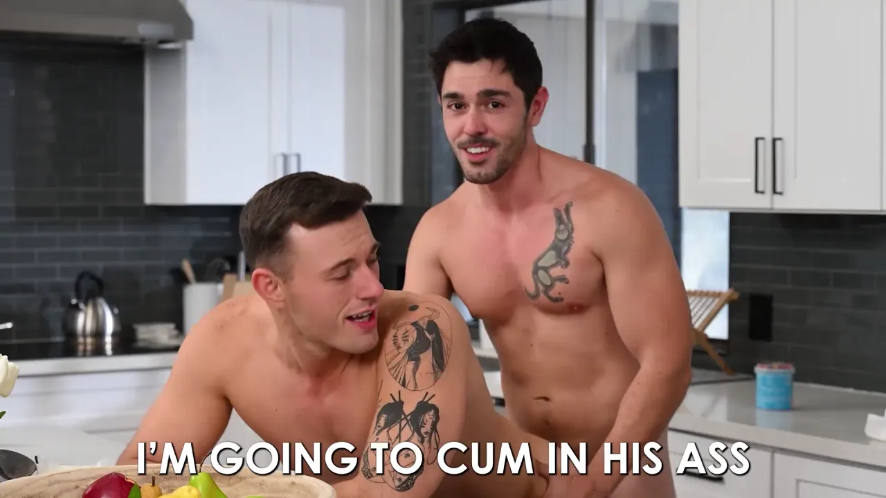 Asher Day, Christian Wilde, Grant Ducati, and Jay Tee fuck men's asses in a gay bareback