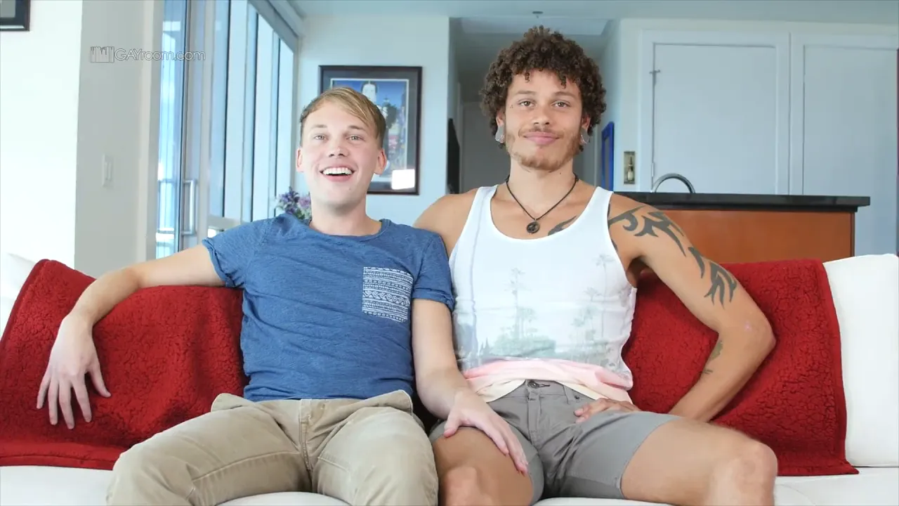Latino jock stretches straight friend's ass with his big 10 inch dick