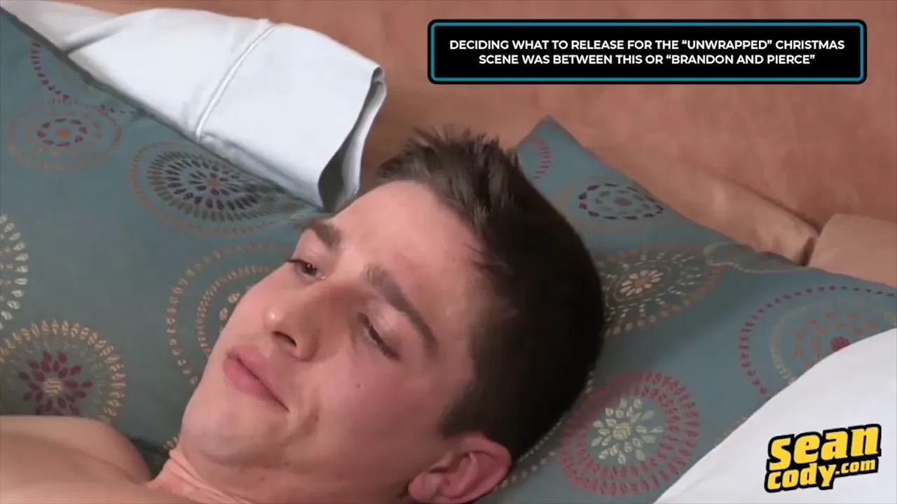 Sean Cody: Three muscular hunks have bareback sex in a group scene