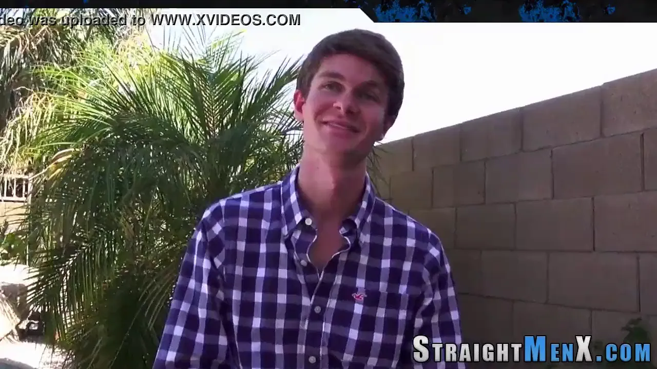 Straight twink masturbates and jerks off for cash