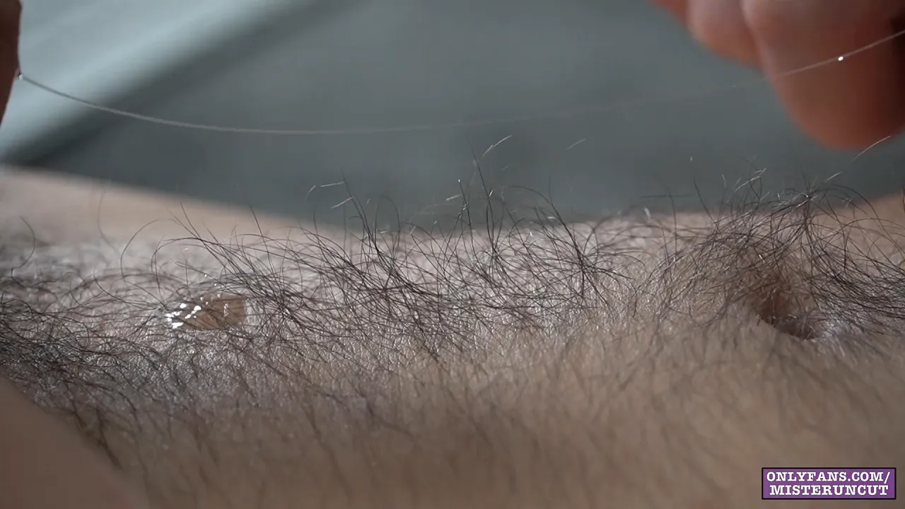 Gay solo male fetish artist wanks his huge uncut cock and cums